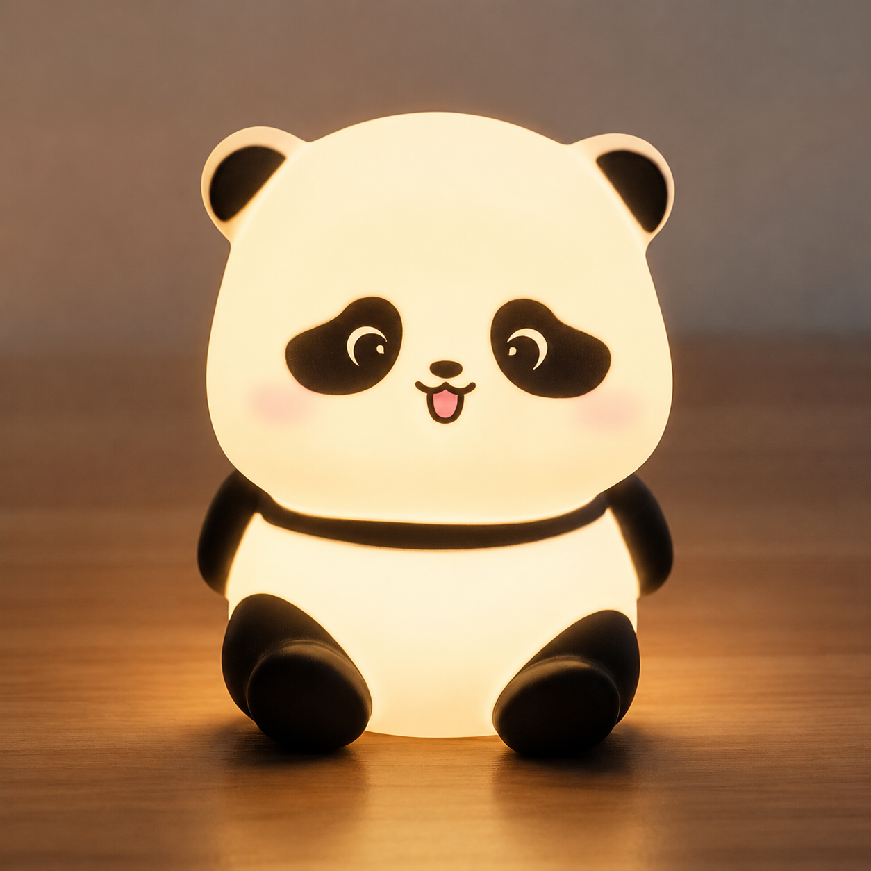 Cute Mini Panda Night Light Lamp (1 Pc)