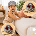 Baby Safety Helmet For Head Protection During Crawling (1 Pc)